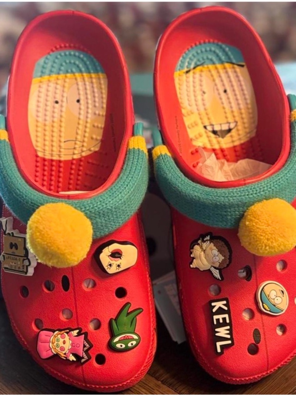 South Park Cartman Clogs 🔥 Size 11 ladies